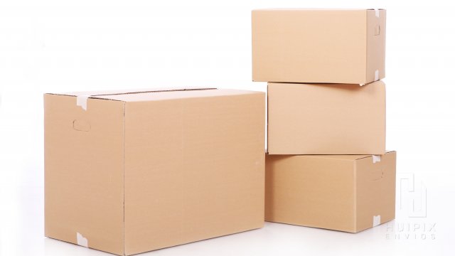 Huipix Envíos fondo cajas blanco
